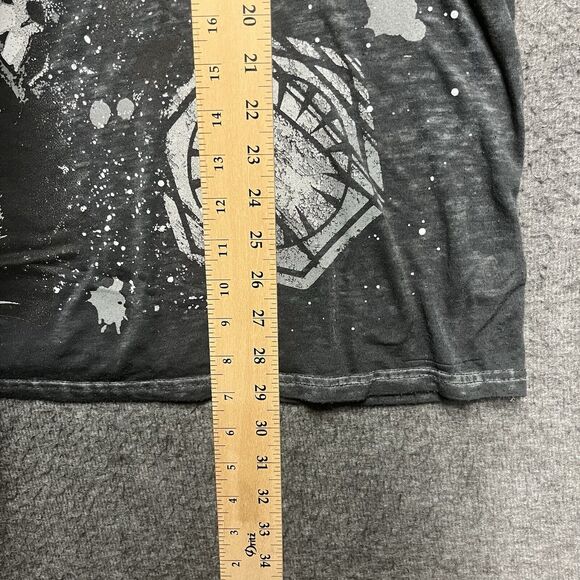 Disney Parks Star Wars Sheer T Shirt Men's Size Large Gray Stormtrooper - Picture 5 of 5